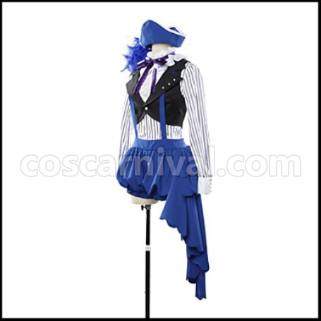 Black Butler Book of Circus Circus Arc Ciel Phantomhive Cosplay Costume coscarnival - Color and Pattern