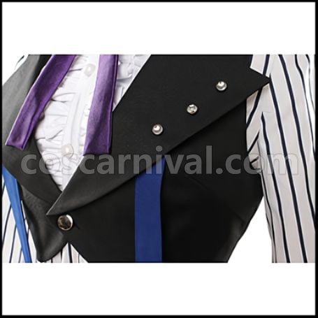 Black Butler Book of Circus Circus Arc Ciel Phantomhive Cosplay Costume coscarnival - Functional Details