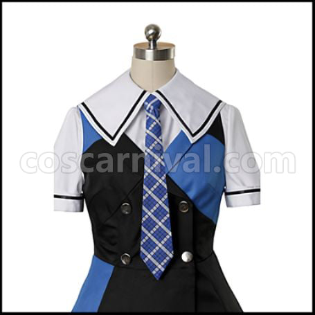 Grisaia no Kajitsu Yumiko Sakaki Uniform Cosplay Costume coscarnival - Collar Design