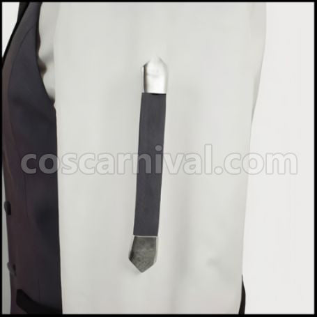 Black Butler II Sebastian Tailcoat Cosplay Costume coscarnival - Cuff Style
