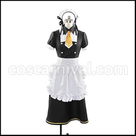 Love Live! Kotori Minami Cafe Maid Edition SR Pre-Awakening Cosplay Costume coscarnival - Front View
