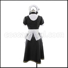 Love Live! Kotori Minami Cafe Maid Edition SR Pre-Awakening Cosplay Costume coscarnival - Back View