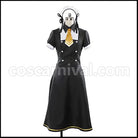 Love Live! Kotori Minami Cafe Maid Edition SR Pre-Awakening Cosplay Costume coscarnival - Collar Design
