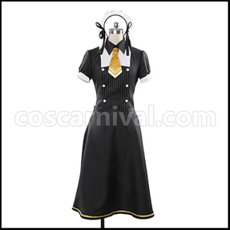 Love Live! Kotori Minami Cafe Maid Edition SR Pre-Awakening Cosplay Costume coscarnival - Collar Design