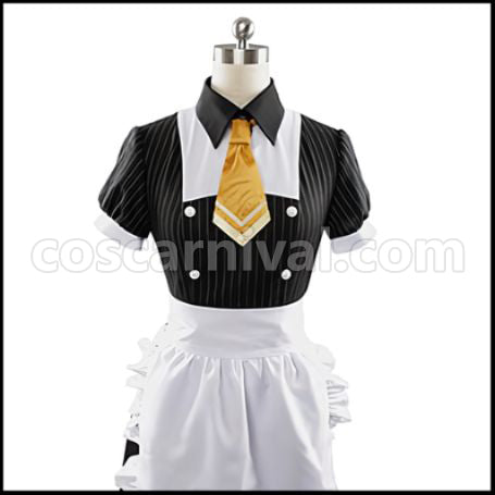 Love Live! Kotori Minami Cafe Maid Edition SR Pre-Awakening Cosplay Costume coscarnival - Hem Detail