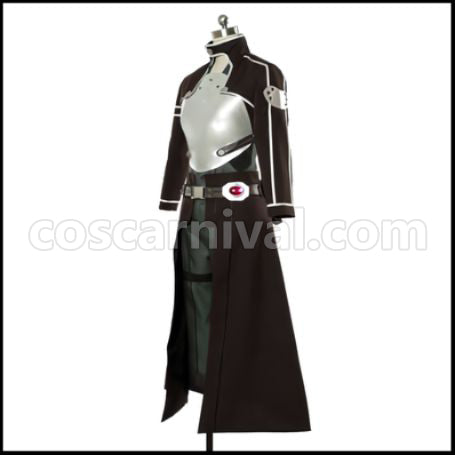 Sword Art Online II Phantom Bullet Kirito / Kirigaya Kazuto Cosplay Costume Ver2 coscarnival - Collar Design