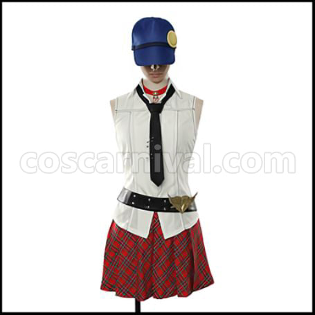 Persona 4 The Golden Marie Cosplay Costume coscarnival - Front View