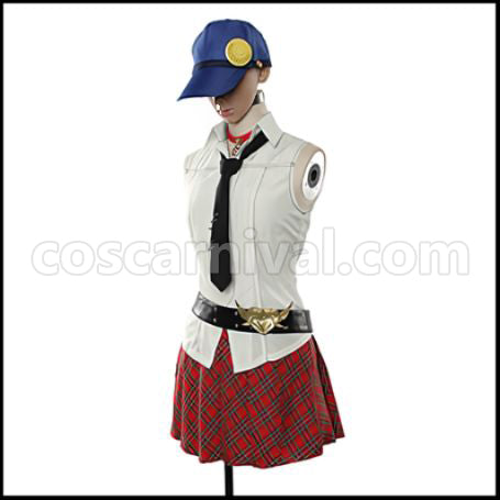 Persona 4 The Golden Marie Cosplay Costume coscarnival - Side Profile