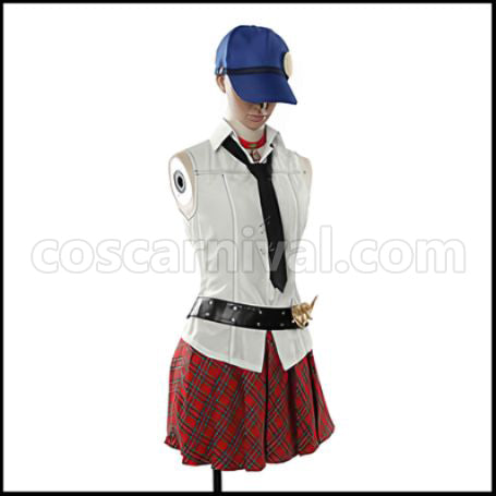 Persona 4 The Golden Marie Cosplay Costume coscarnival - Detail Close-up