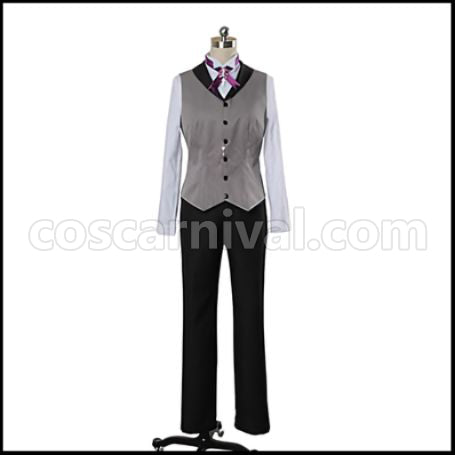 Black Butler Book of Circus Circus Arc Sebastian Michaelis Cosplay Costume coscarnival - Detail Close-up