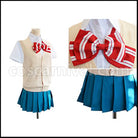 Wolf Girl and Black Prince Shinohara Erika Cosplay Costume coscarnival - Back View