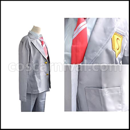 Your Lie in April Arima Kousei Cosplay Costume coscarnival - Side Profile