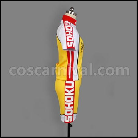 Yowamushi Pedal Sohoku High School Cycling Club Cosplay Costume coscarnival - Collar Design