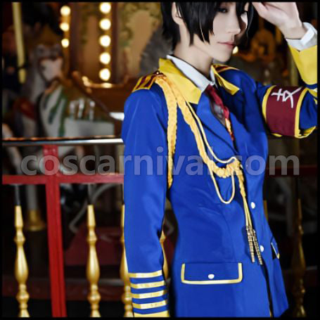 Amagi Brilliant Park Seiya Kanie Acting Manager Cosplay Costume coscarnival - Side Profile