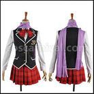 Trinity Seven: 7-nin no Masho Tsukai Levi Kazama Uniform Cosplay Costume coscarnival - Collar Design