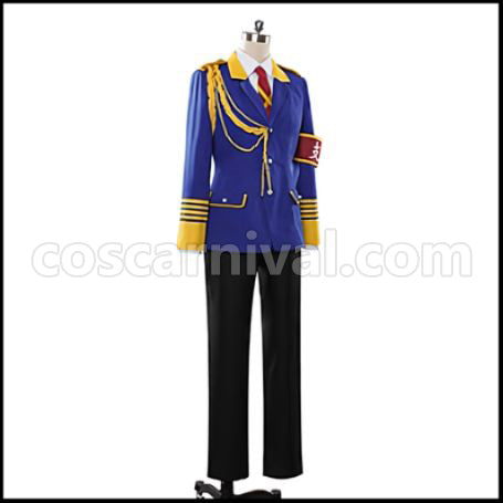 Amagi Brilliant Park Seiya Kanie Acting Manager Cosplay Costume coscarnival - Material Texture