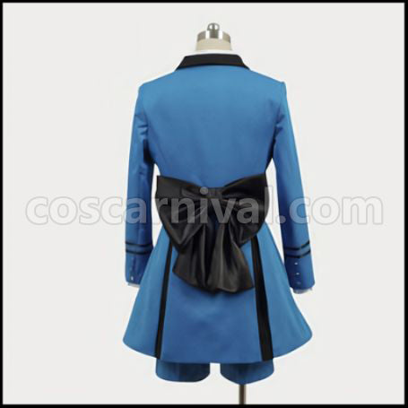 Black Butler II Ciel Phantomhive Cosplay Costume coscarnival - Back View