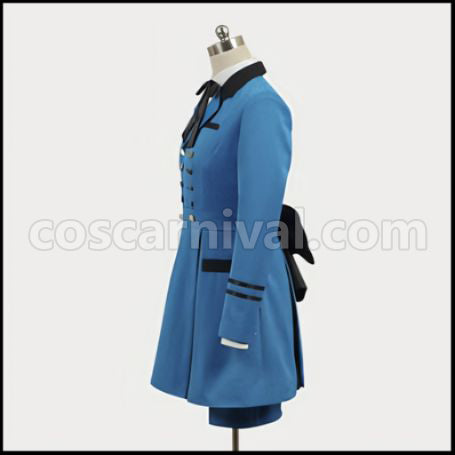 Black Butler II Ciel Phantomhive Cosplay Costume coscarnival - Side Profile