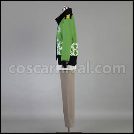 Kamigami no Asobi Totsuka Takemikazuchi Japanese Mythology's Sea God Tsukito's Brother Uniform Cosplay Costume coscarnival - Back View