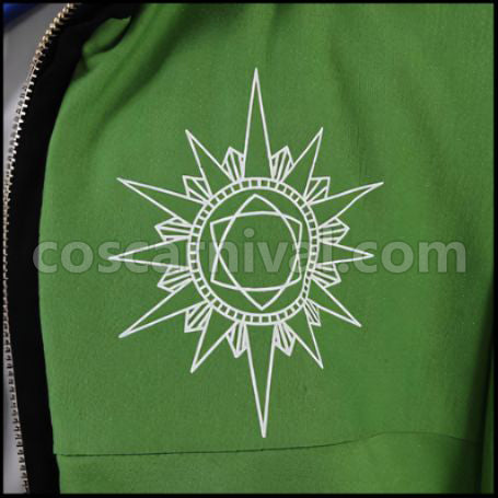 Kamigami no Asobi Totsuka Takemikazuchi Japanese Mythology's Sea God Tsukito's Brother Uniform Cosplay Costume coscarnival - Detail Close-up