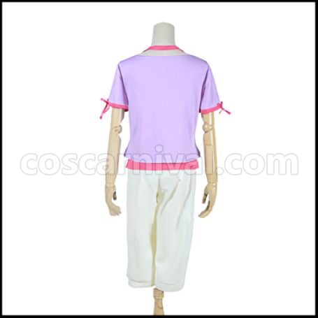 Love Live! Nozomi Tojo Notes of School idol days Casual Wear Cosplay Costume coscarnival - Back View