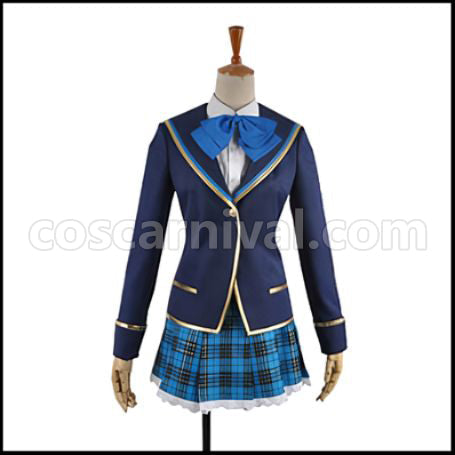 Girlfriend (Kari) Kokomi Shiina Cosplay Costume coscarnival - Front View