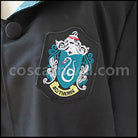 Harry Potter Series Slytherin Dormitory Cloak Cosplay Costume coscarnival - Side Profile