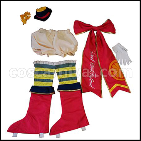 Love Live! SR Fruit Parlor Edition Awakening After Nico Yazawa Cosplay Costume coscarnival - Back View