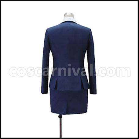 PSYCHO-PASS Tsunemori Akane Uniform Cosplay Costume coscarnival - Back View