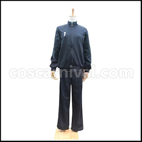 Haikyuu!! Karasuno High School Volleyball Club Costume Cosplay Costume coscarnival - Front View