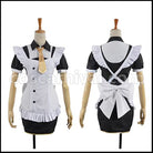 Love Live! SR Cafe Maid Edition Pre-Awakening Maki Nishikino Cosplay Costume coscarnival - Front View