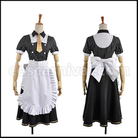 Love Live! SR Cafe Maid Edition Pre-Awakening Kotori Minami Cosplay Costume coscarnival - Front View