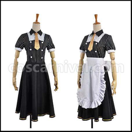 Love Live! SR Cafe Maid Edition Pre-Awakening Kotori Minami Cosplay Costume coscarnival - Back View