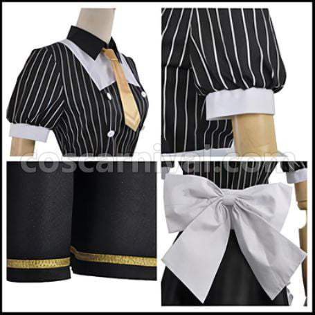 Love Live! SR Cafe Maid Edition Pre-Awakening Kotori Minami Cosplay Costume coscarnival - Side Profile