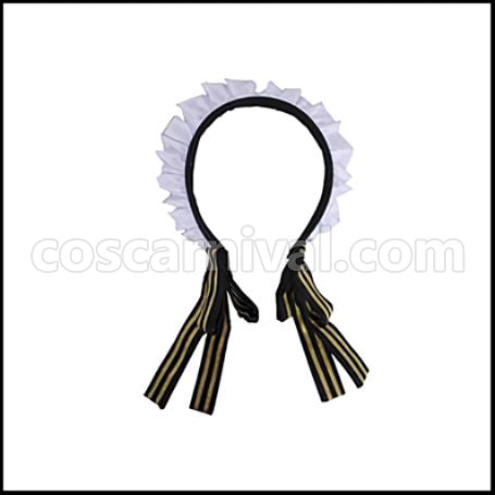 Love Live! SR Cafe Maid Edition Pre-Awakening Eri Ayase Cosplay Costume coscarnival - Detail Close-up