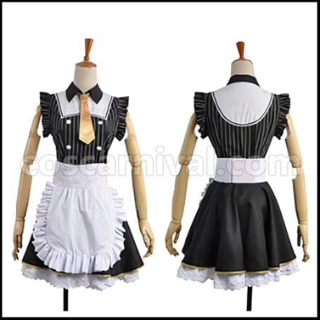 Love Live! SR Cafe Maid Edition Pre-Awakening Hanayo Koizumi Cosplay Costume coscarnival - Front View