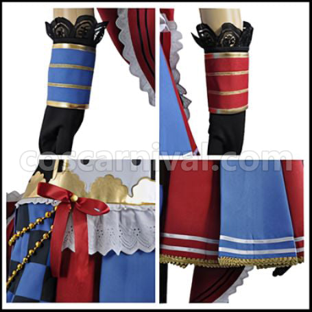 Love Live! SR Cafe Maid Edition Awakening After Kotori Minami Cosplay Costume coscarnival - Collar Design