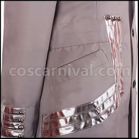 Tokyo Ghoul CCG Senior Investigator Kureo Mado Cosplay Costume Coscarnival - Detail Close-up