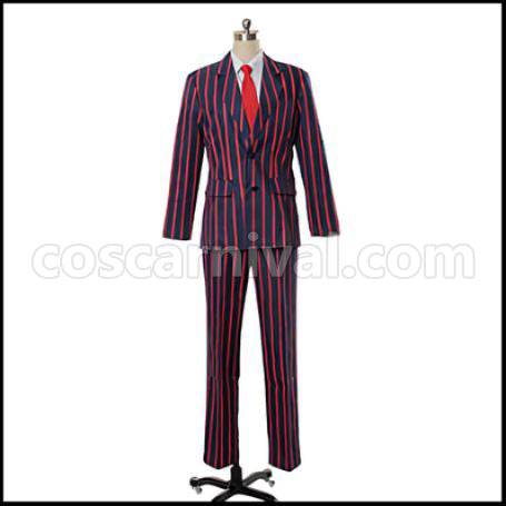 Tokyo Ghoul Shuu Tsukiyama / Gourmet / MM Cosplay Costume Coscarnival - Front View