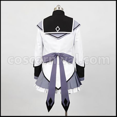 Mahou Shoujo Madoka Magica Akemi Homura Cosplay Costume New Edition by coscarnival - Side Profile