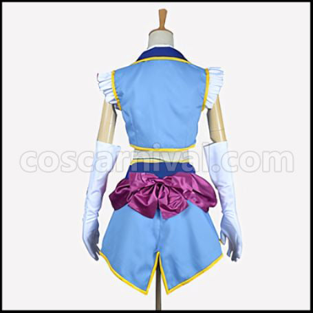 Love Live! Season 2 Insert Song Single 2 Dancing stars on me Eri Ayase Stage Theme Cosplay Costume coscarnival - Side Profile