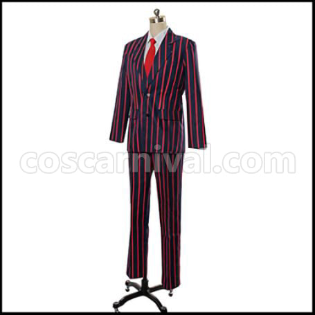 Tokyo Ghoul Shuu Tsukiyama / Gourmet / MM Cosplay Costume Coscarnival - Side Profile