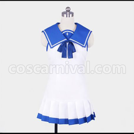 A Lull in the Sea Manaka Mukaido Cosplay Costume coscarnival - Front View
