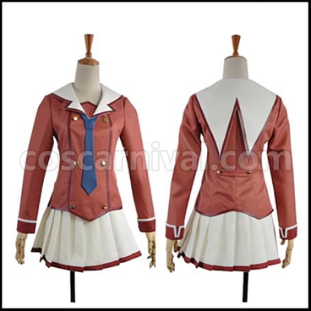 When Supernatural Battles Became Commonplace Tomoyo Kanzaki Cosplay Costume coscarnival - Front View