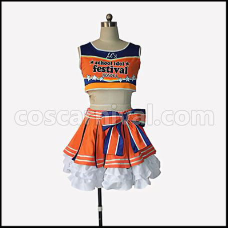 Love Live! School Idol Festival Paradise Live Honoka Kosaka Cosplay Costume coscarnival - Front View