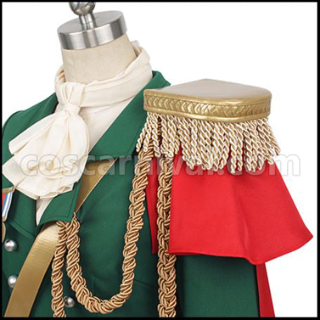 Uma Musume Pretty Derby Symboli Rudolf Cosplay Costume coscarnival - Collar Design