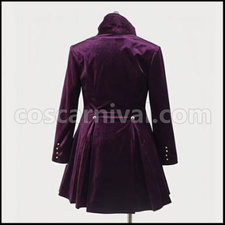 Black Butler II Alois Trancy Deluxe Version Cosplay Costume coscarnival - Back View