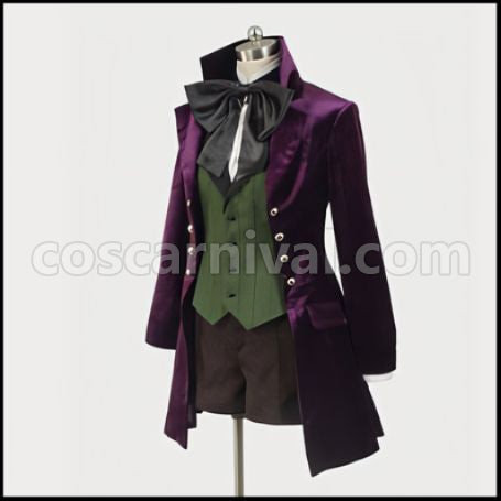 Black Butler II Alois Trancy Deluxe Version Cosplay Costume coscarnival - Side Profile
