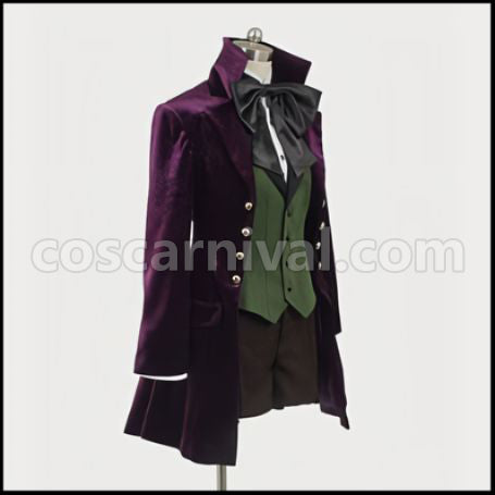 Black Butler II Alois Trancy Deluxe Version Cosplay Costume coscarnival - Detail Close-up
