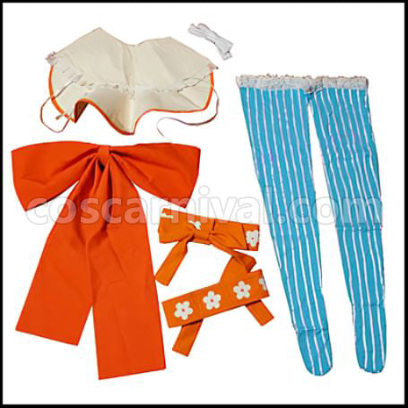 Love Live! SR May Edition Heidi Awakening After Fairy Tale Alps Girl Honoka Kosaka Cosplay Costume coscarnival - Back View